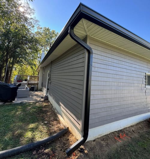 New Gutter Installation New Gutter Installation